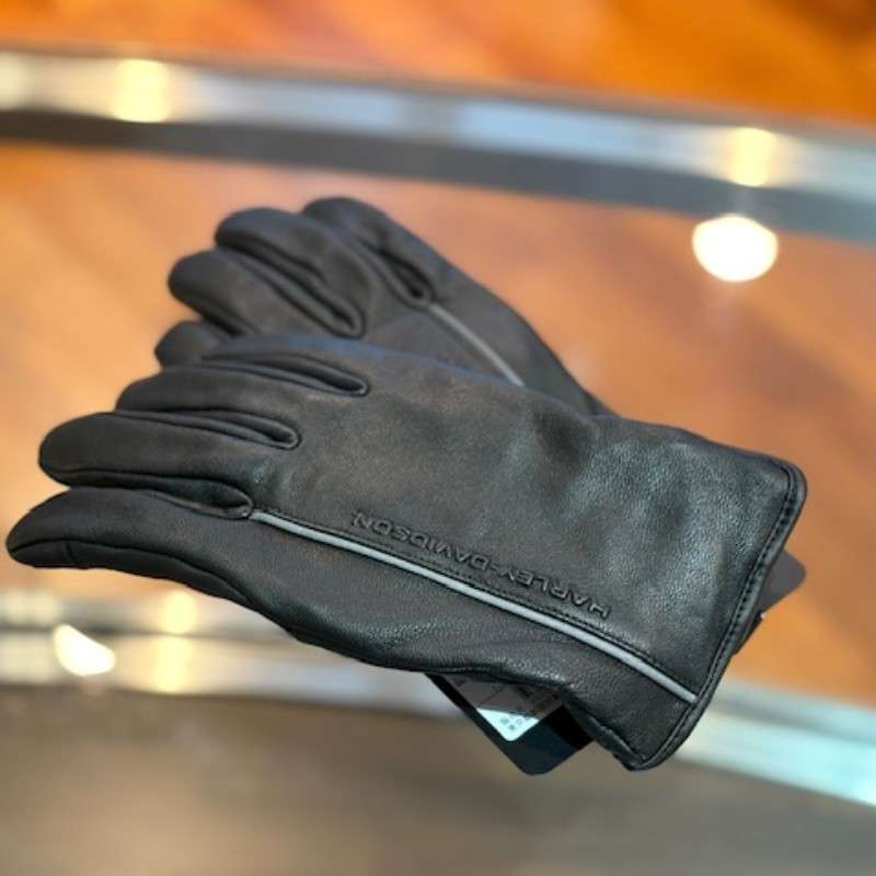 Waterproof Leather Riding Gloves - L