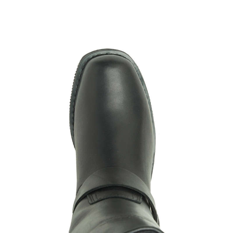Men's Hustin 11-Inch Waterproof Harness Motorcycle Boots - UK 6.5