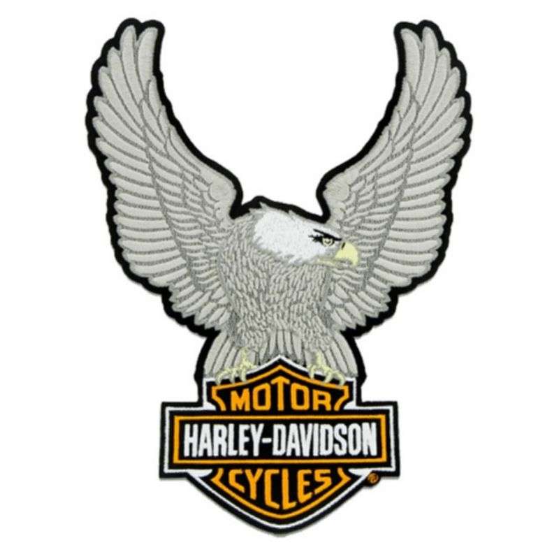 4 Inch Willie G Skull Reflective Embroidered Emblem Sew-On Patch