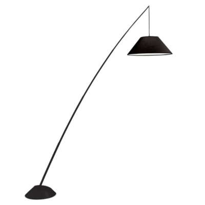 Leaning floor lamp- black