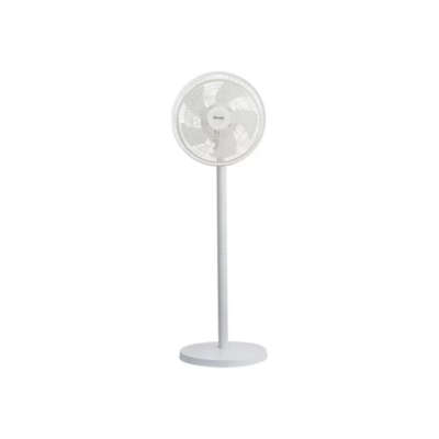 12" Rechargable floor fan - white