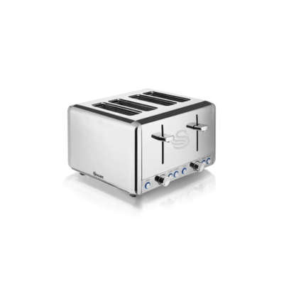 Classic pack -kettle & 4 slice toaster- silver