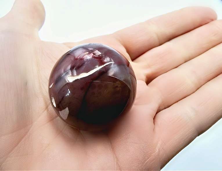 Mookaite Sphere (Circumference 12.5cm)