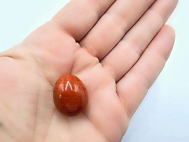 Crystal Egg Red Jasper Mini (Approx. 2cm)