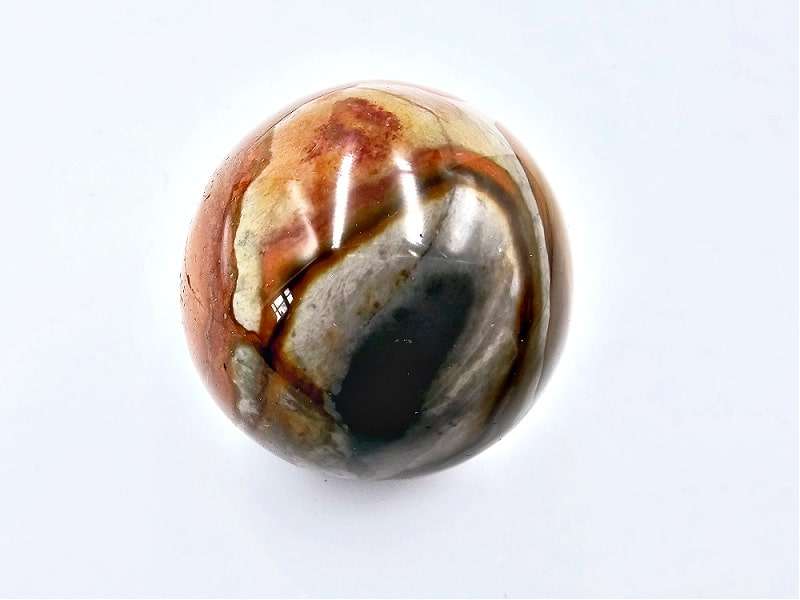 Polychrome Jasper Polished Sphere A (17.5 Circumference)