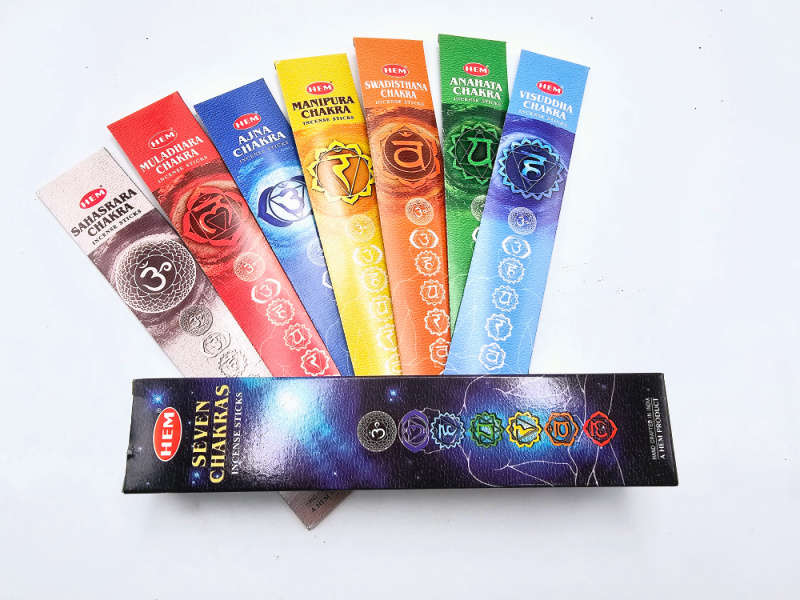 HEM Incense Premium Sticks Seven Chakra