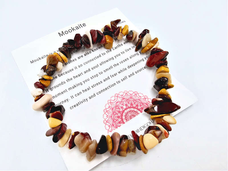 Mookaite Chips Bangle