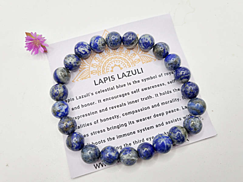 Lapis Lazuli Bangle (8mm)