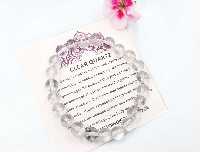 Clear Quartz Bangle (8mm)