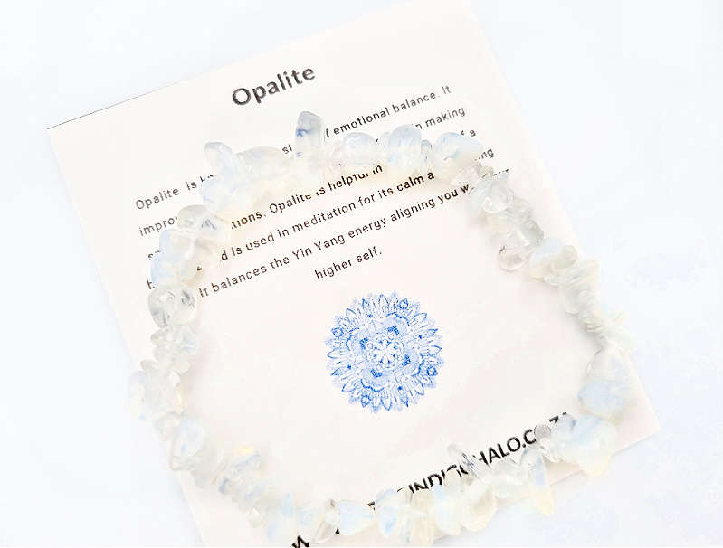 Opalite Chips Bangle