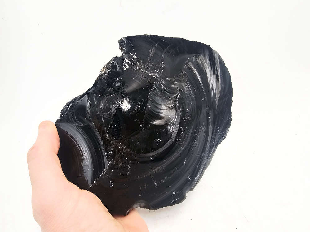 Black Obsidian Rough Large D (1.6kg)