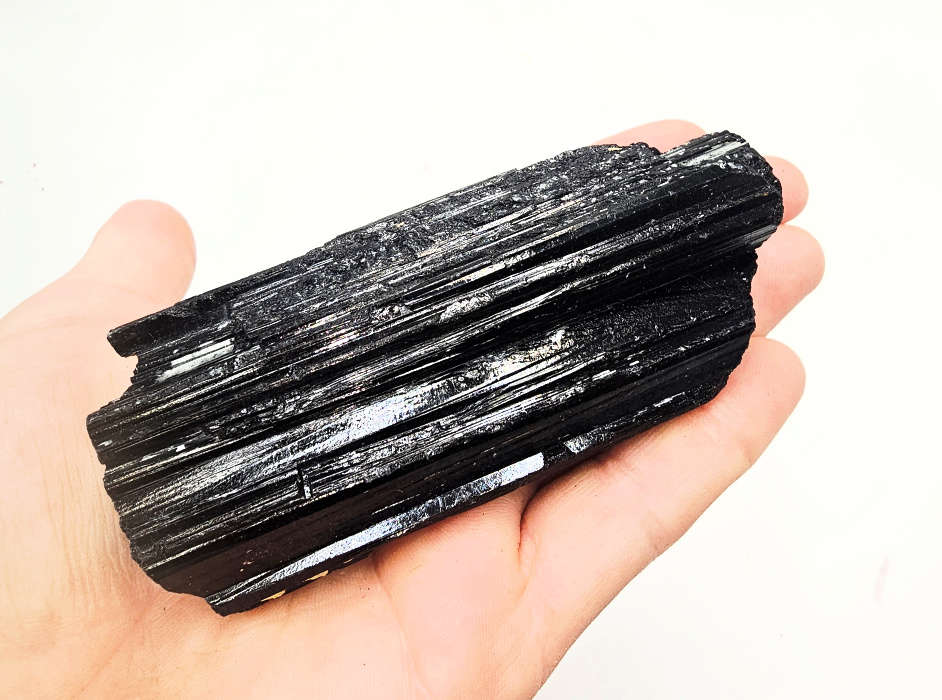 Black Tourmaline Rough H (274g)