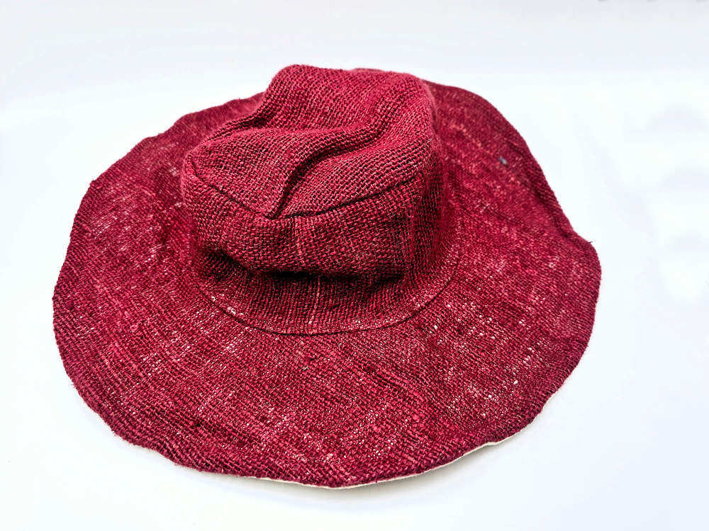 Hemp Hat Red (Pure Hemp)