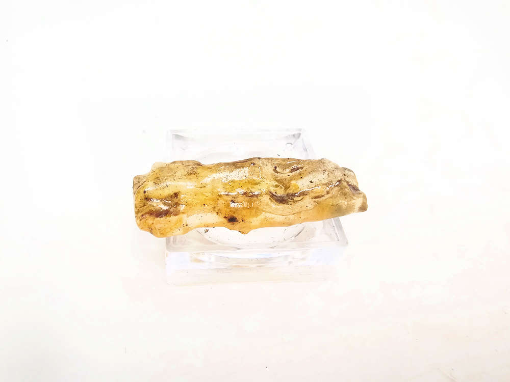 Natural Honey Amber Specimen D (RARE) (1.2g)