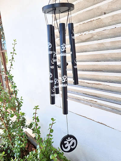 OM Wind Chime Black  (60cm)