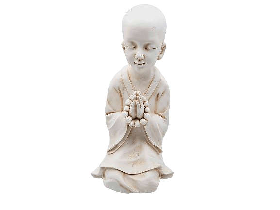 Praying Monk Statue (32cm)