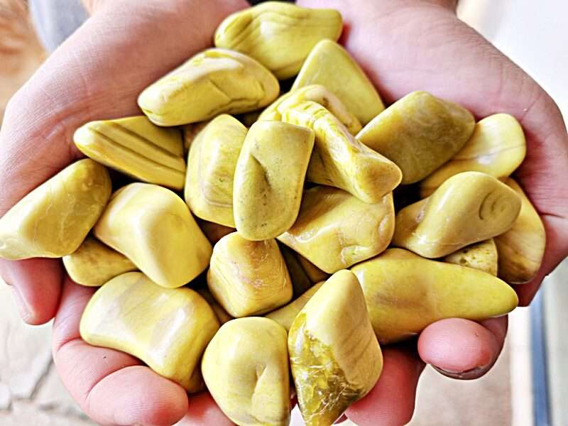 Serpentine Tumble Stone