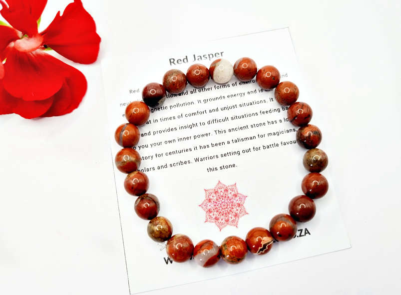 Red Jasper Bangle 8mm
