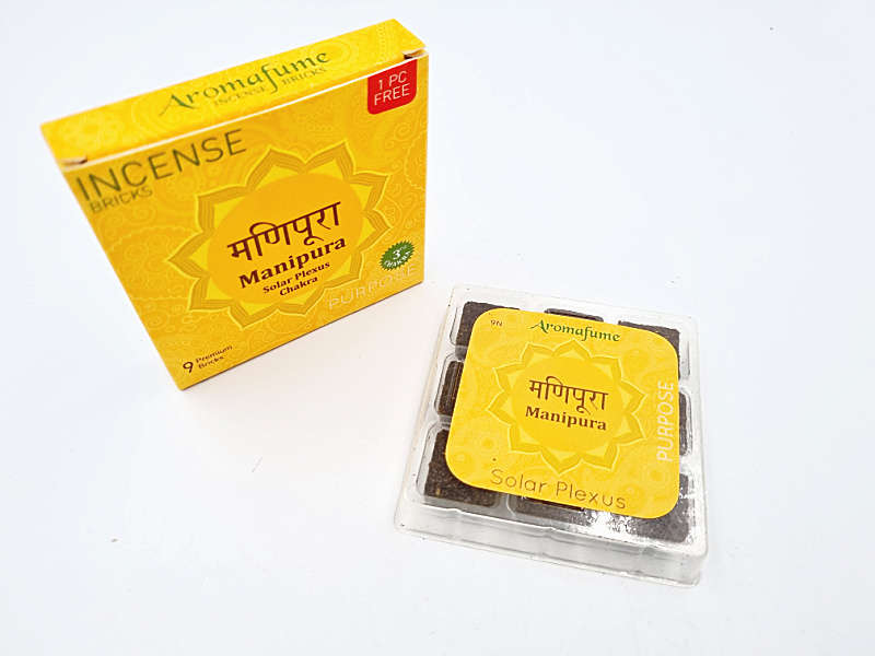 Aromafume Incense Bricks Solar Plexus Chakra