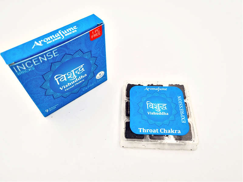 Aromafume Incense Bricks Throat Chakra