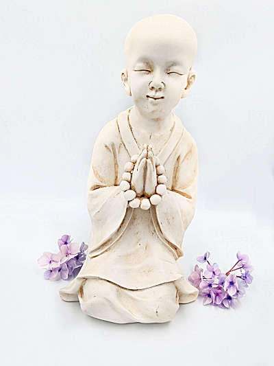 Praying Monk Statue (32cm)