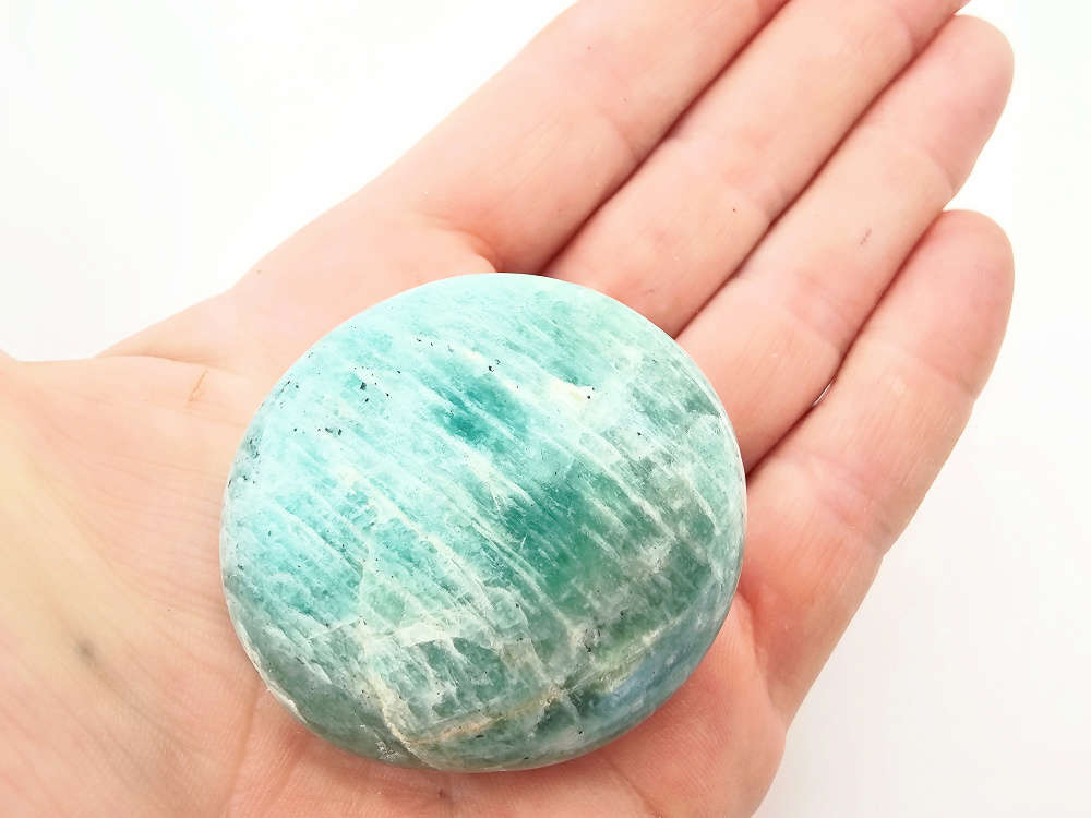 Amazonite Palm Stone A (74g)