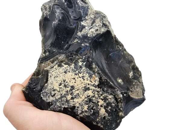 Gold Sheen Obsidian Rough Chunk A (1.23kg)
