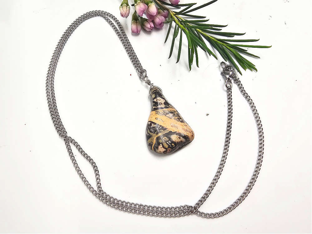 Leopard Skin Jasper Necklace