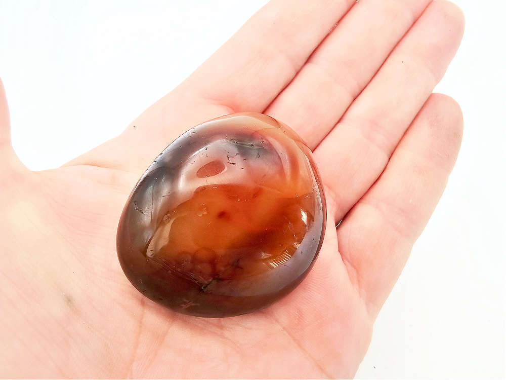 Carnelian Palm Stone A (70g)