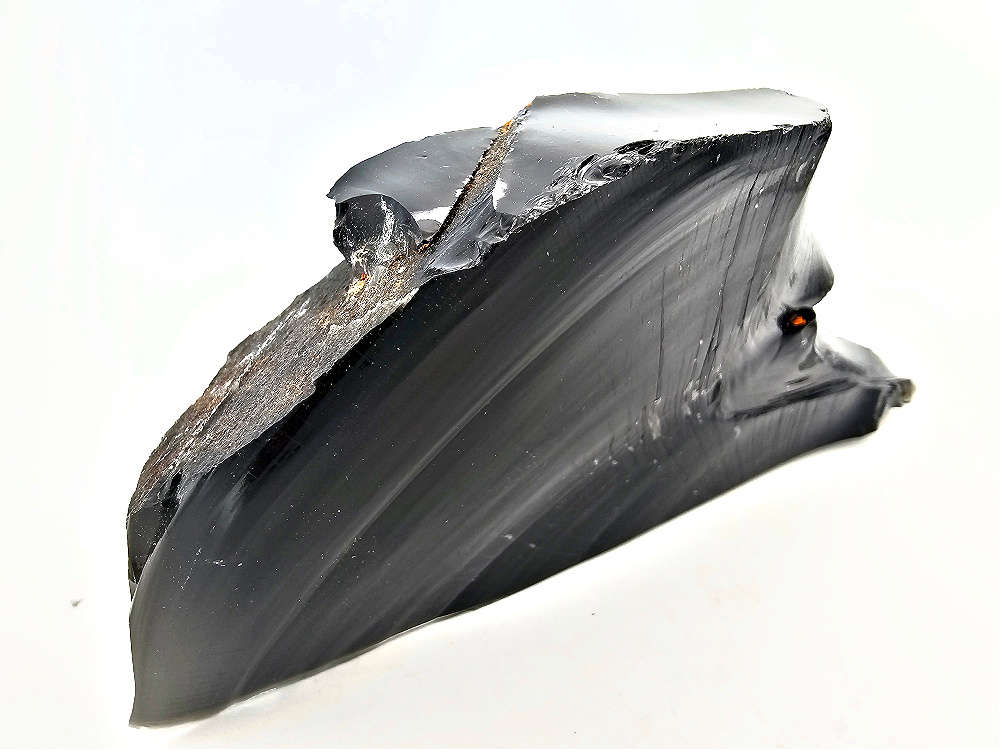 Black Obsidian Rough Large D (374g)