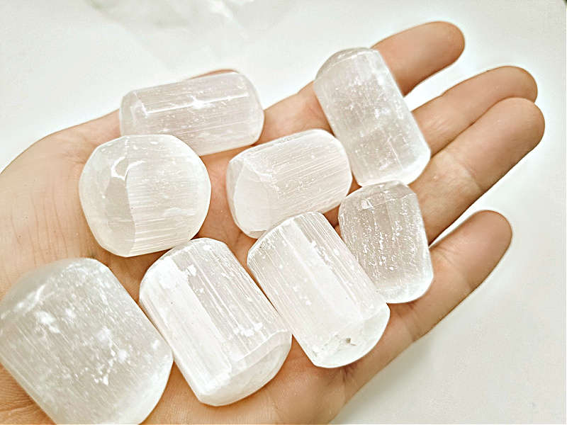 Selenite Tumble Tubular