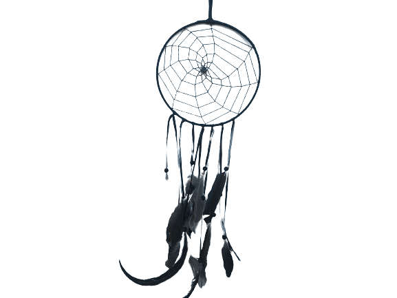 Black Dream Catcher  (35cm)