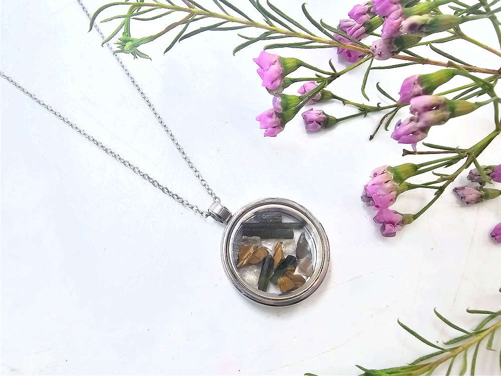 Protection Locket Crystal Chips