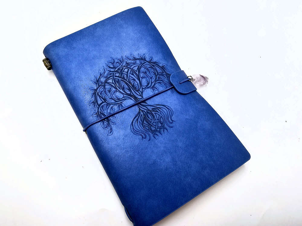Tree Of Life Journal Blue (20x12cm)