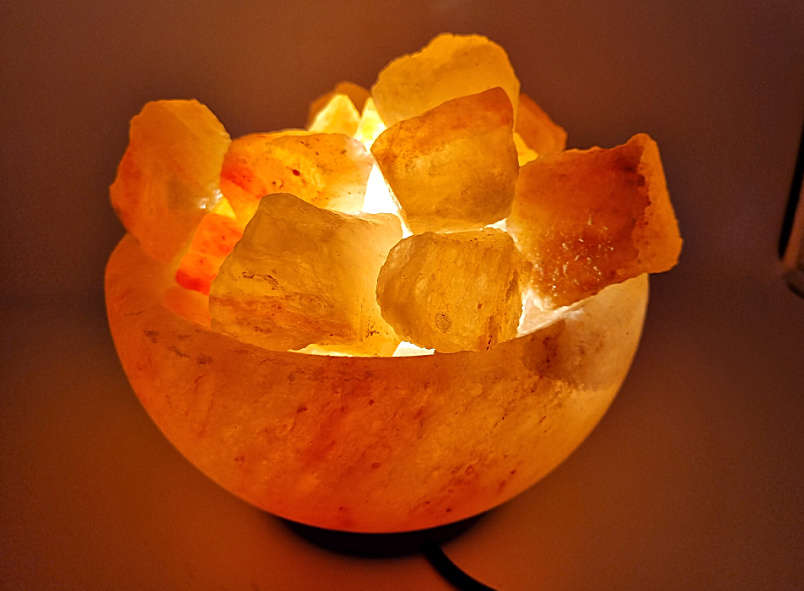Himalayan Salt Lamp Fire Bowl (3-5Kg)