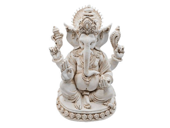 Ganesha Statue On Lotus  (30cm)