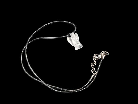 Clear Quartz Angel Necklace (2cm)