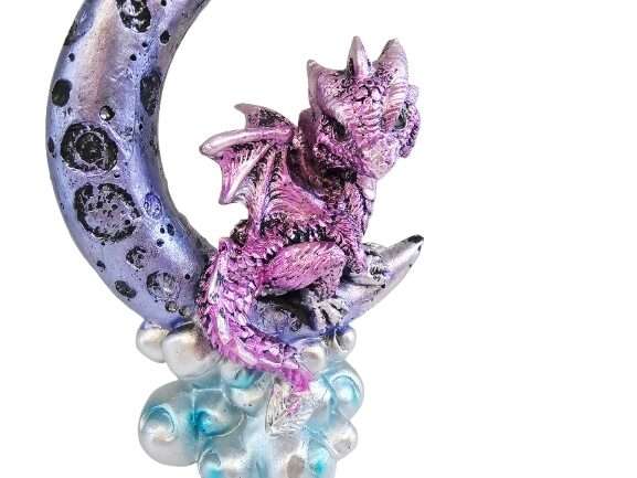 Crescent Creature Dragon Purple (11.5cm)