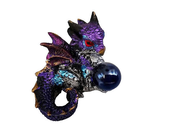 Hatchling Treasure Dragon  Purple (5.5cm)