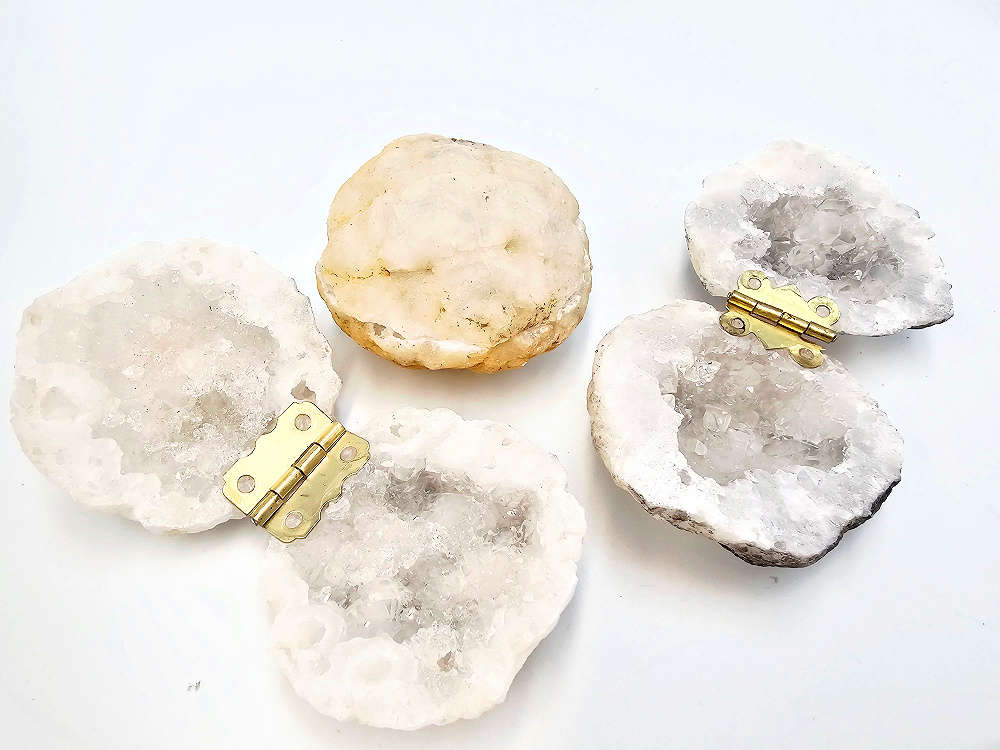 Agate Geode Ring Box (5.5cm)