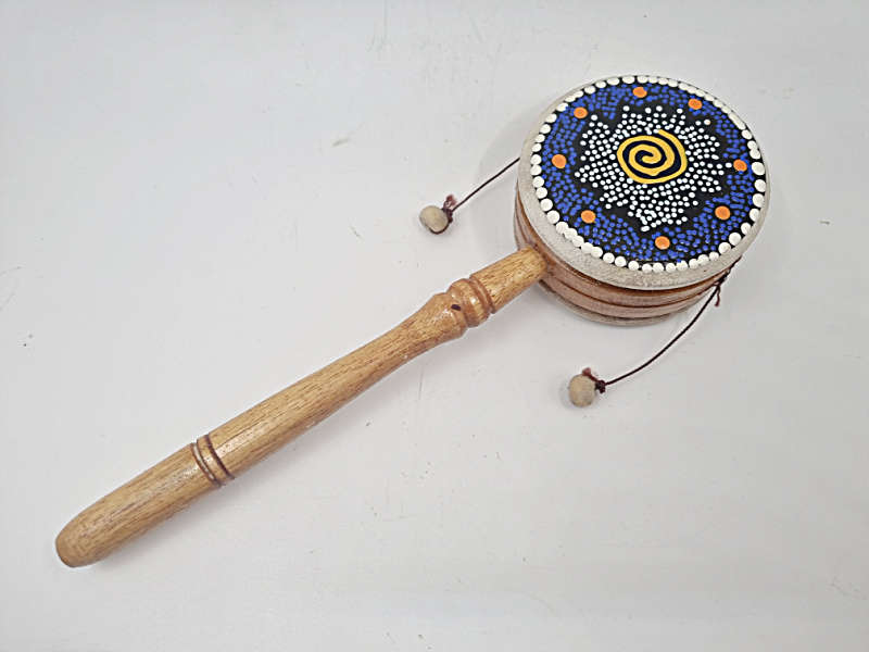 Den-Den Daiko (Japanese Hand Drum Rattle)