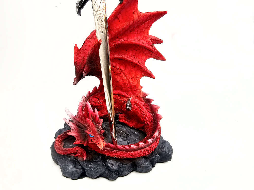 Forged In Flames Dragon Statue (16.5cm)