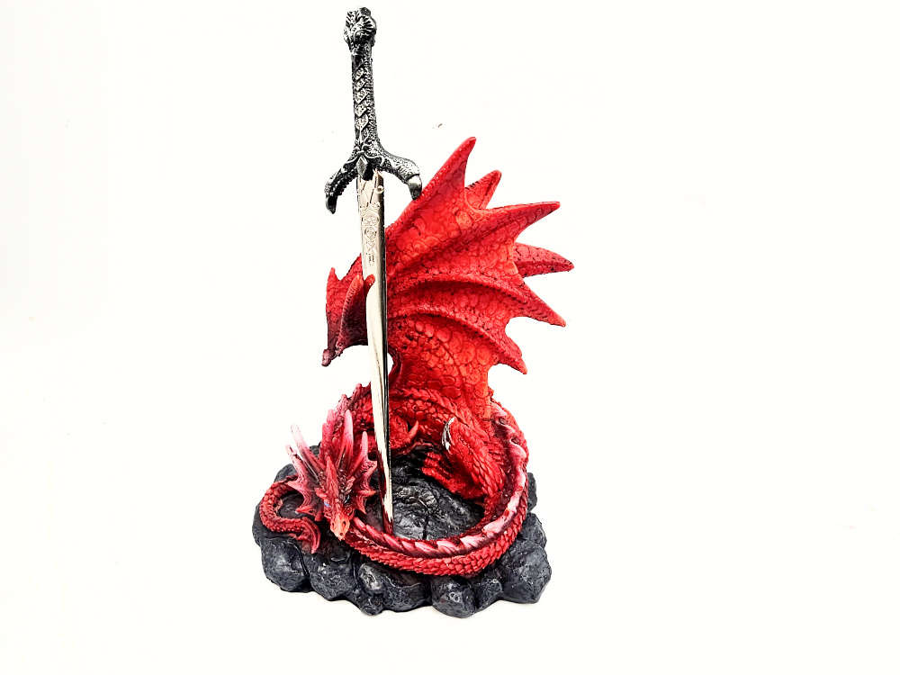 Forged In Flames Dragon Statue (16.5cm)