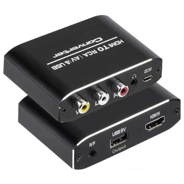 HDMI to AV Converter | RCA Video and Stereo Audio CVSB