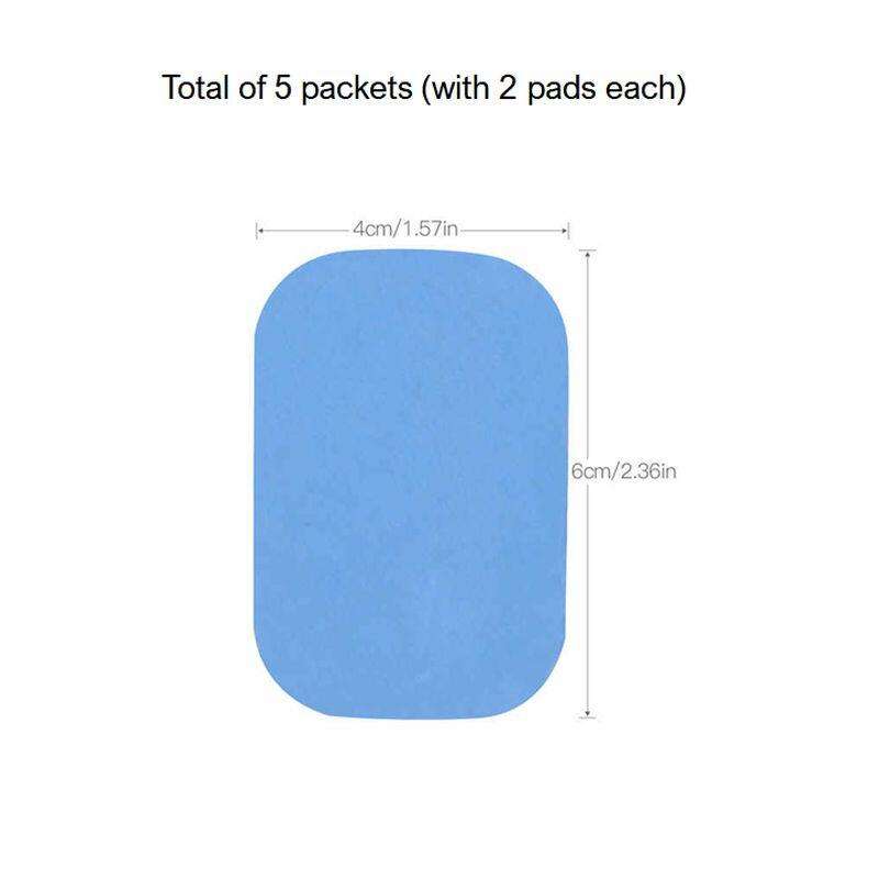 12 Spare Gel Pads for EMS 8 Fin Models