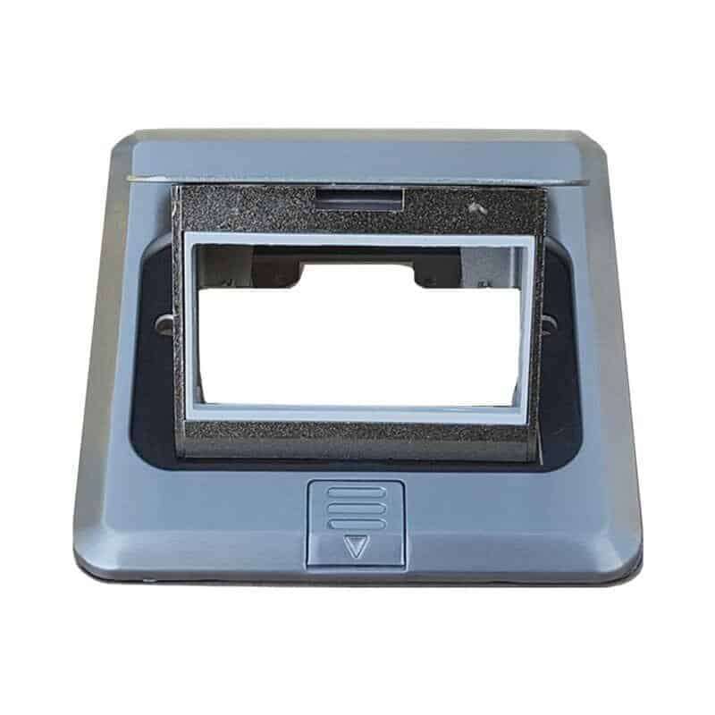 Table or Floor Plate 120 x 120 | 3 Slot Blank | HTECH