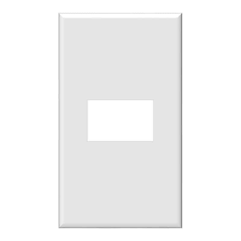 Wall Plate 120 x 70 | 1 Slot Blank | SA 2x4 | HTECH