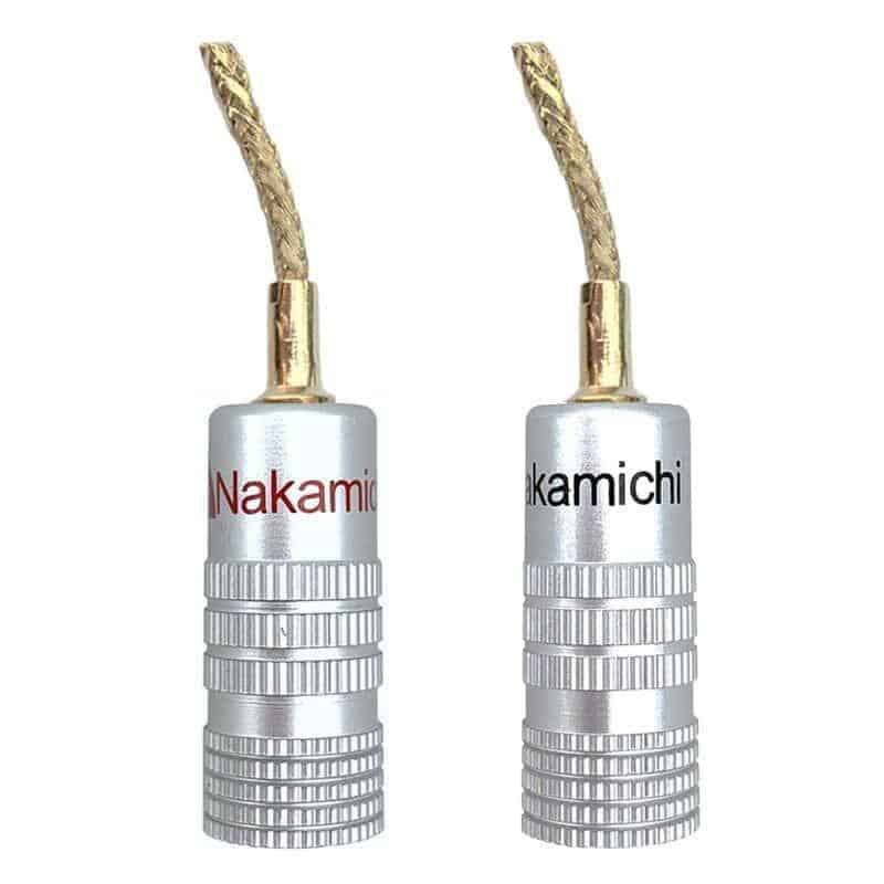 Nakamichi Flex Braid Speaker Plugs | Pair