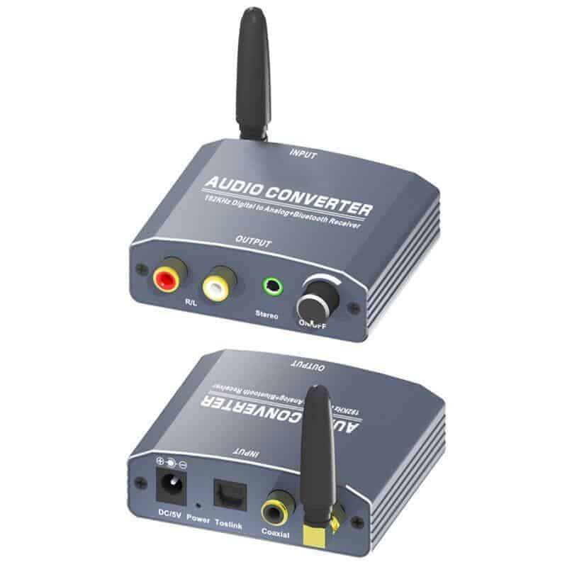 Cellphone Mobile to Amp RCA via Bluetooth Wireless | Digital to Analog Audio Converter