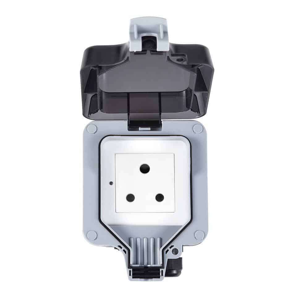Smart Switch Outdoor IP66 Waterproof 16A SA 1 Socket | WiFi Tuya Smart Life